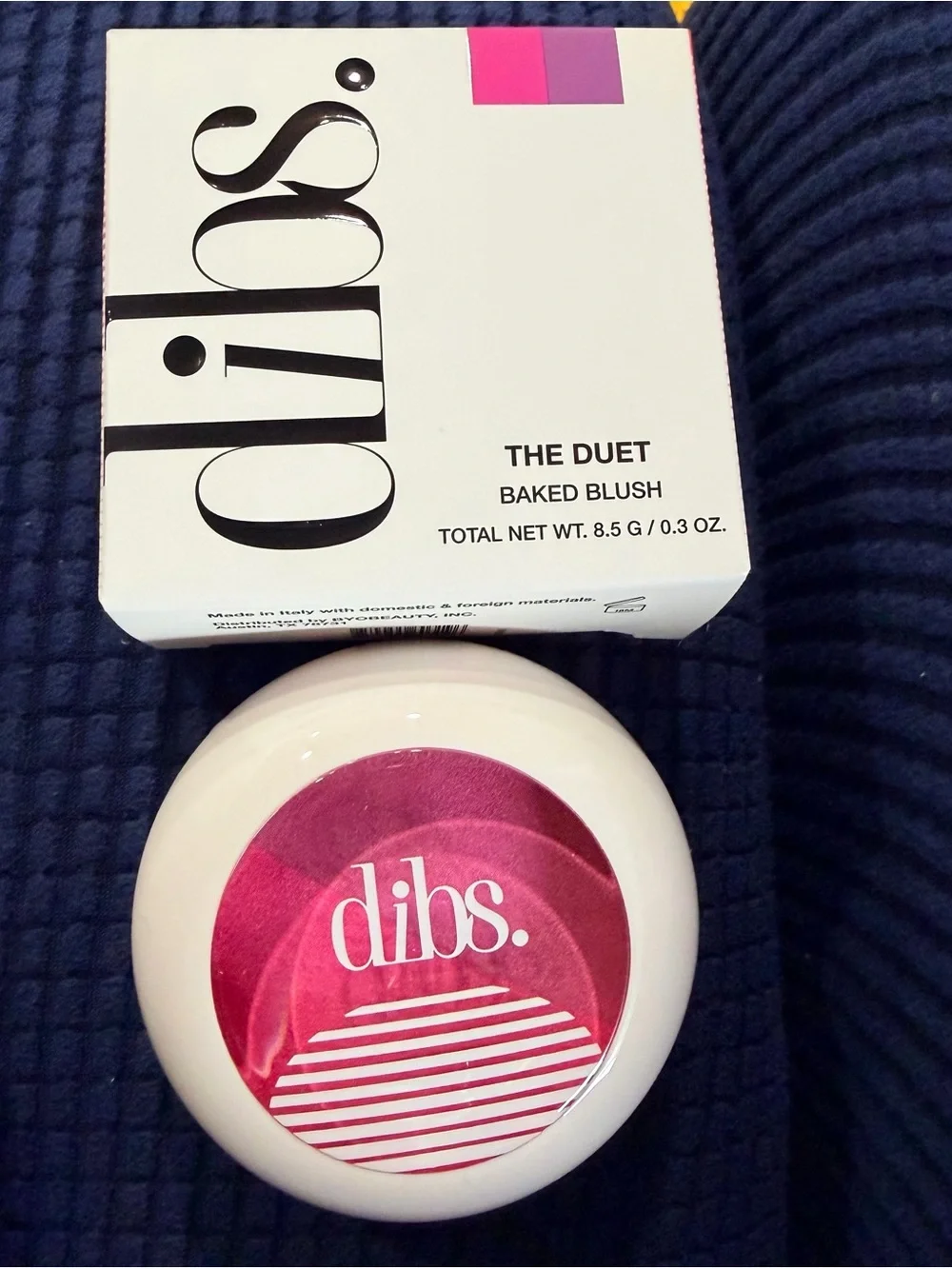 Dibs The Duet Baked Blush - VIP Pink - BRAND NEW in box.